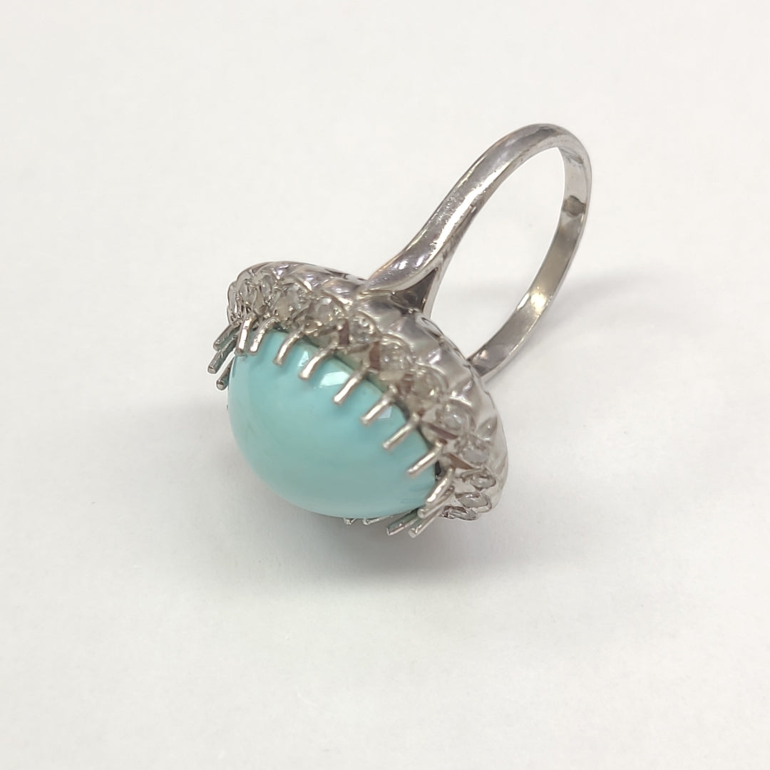 ANILLITO ORO BLANCO 14 K 9,50 GRMS (SEMINUEVO)