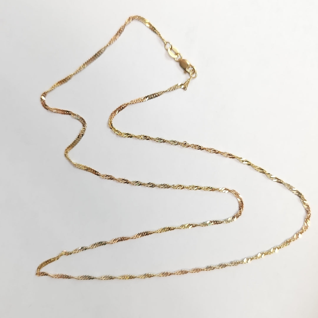 CADENA ORO 14 K 3,90 GRMS (SEMINUEVO)