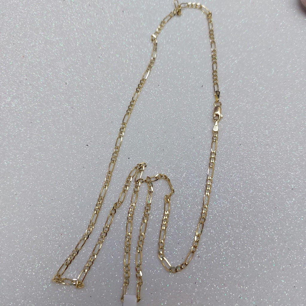 CADENA 3X1 14K 55 CM 5 GR (NUEVO)