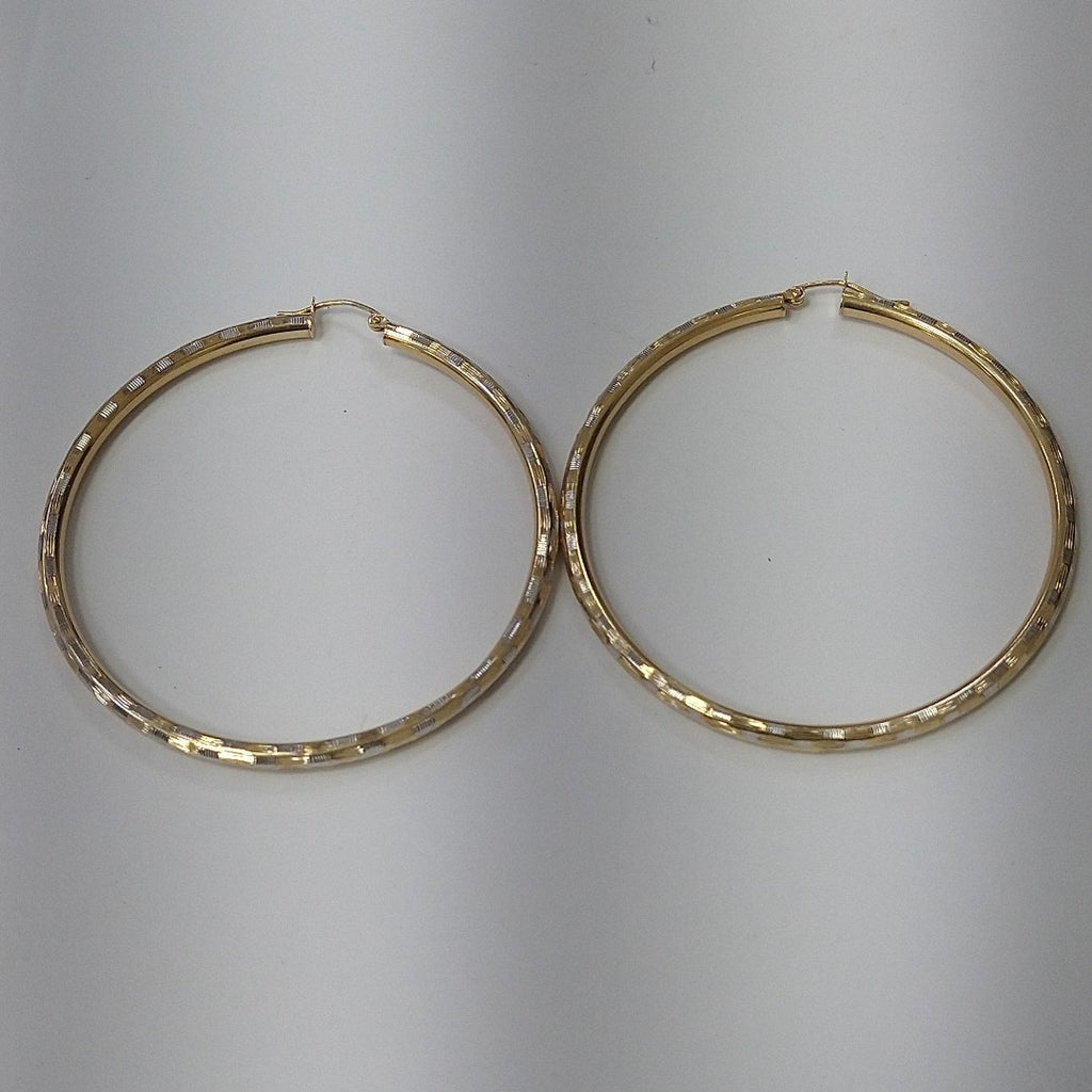 ARRACADAS PAR ORO 14 K 4.9 GRMS (SEMINUEVO)