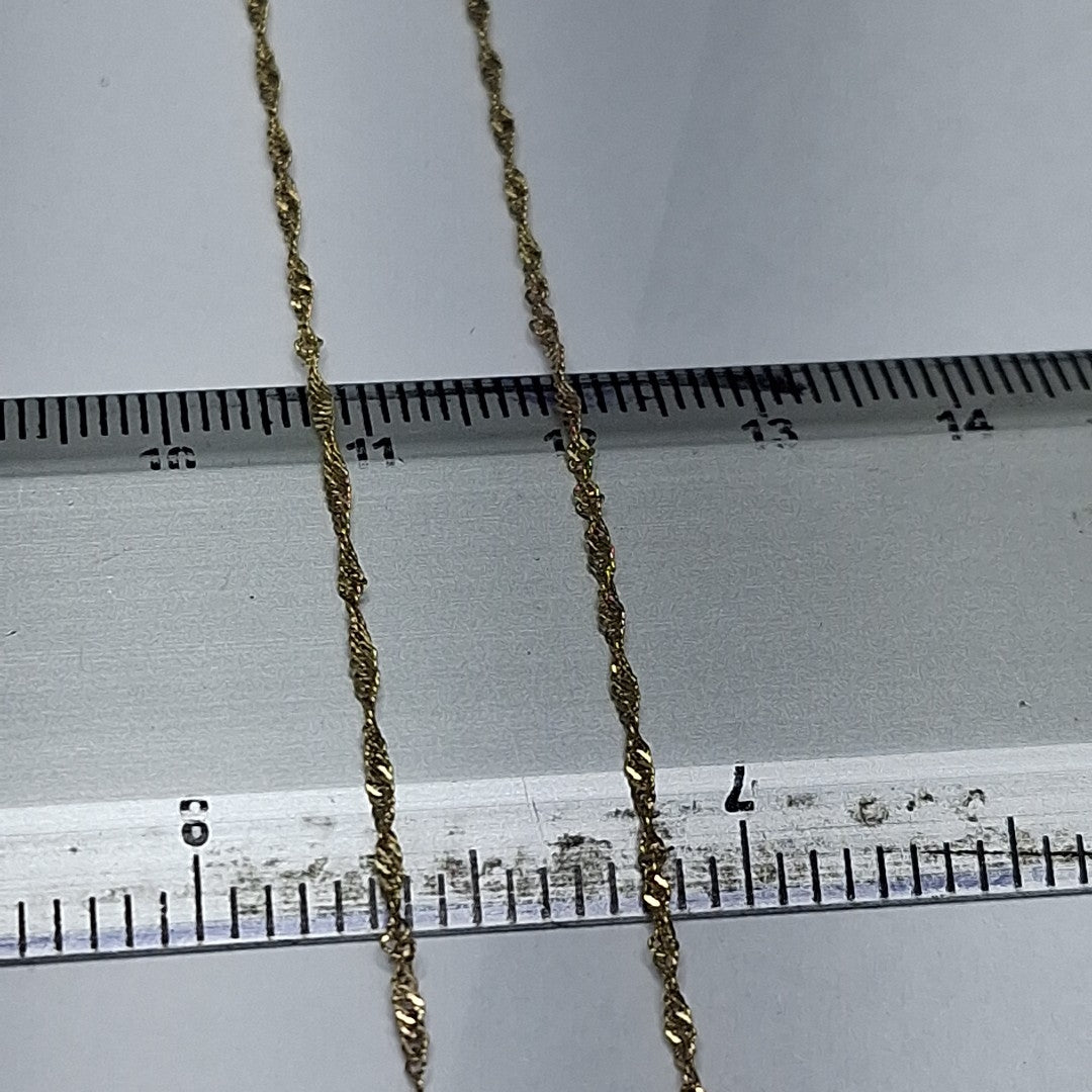 CADENA ORO 14 K 1.4 GRMS (SEMINUEVO)
