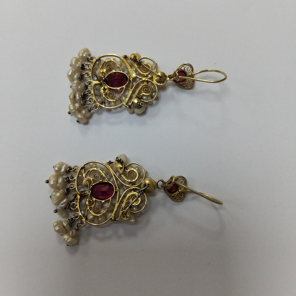 ARETES PAR ORO 10 K 9.9 GRMS (SEMINUEVO)