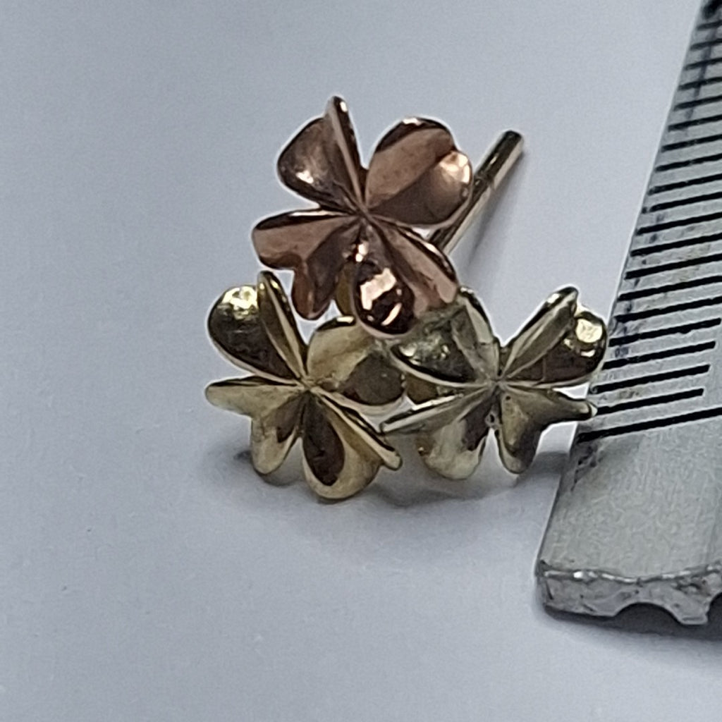 BROQUELES PAR ORO,RODIADO 10 K 1,70 GRMS (SEMINUEVO)