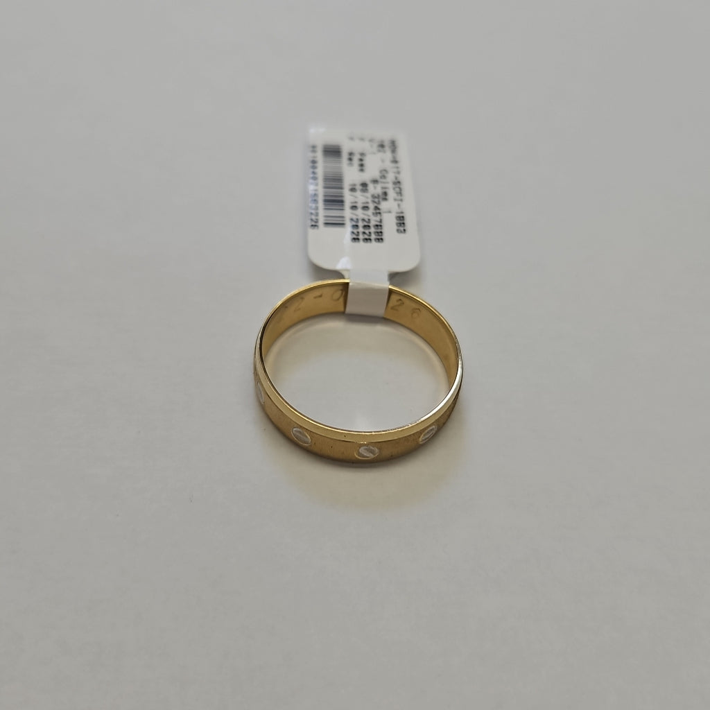 ARGOLLA ORO 10 K 2.7 GRMS (SEMINUEVO)