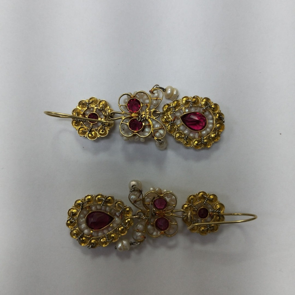 ARETES PAR ORO 10 K 14.6 GRMS (SEMINUEVO)