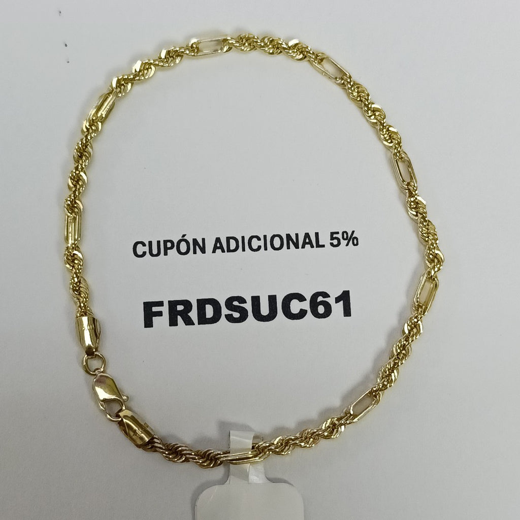 PULSERA ORO 10 K 2.2 GRMS (SEMINUEVO)