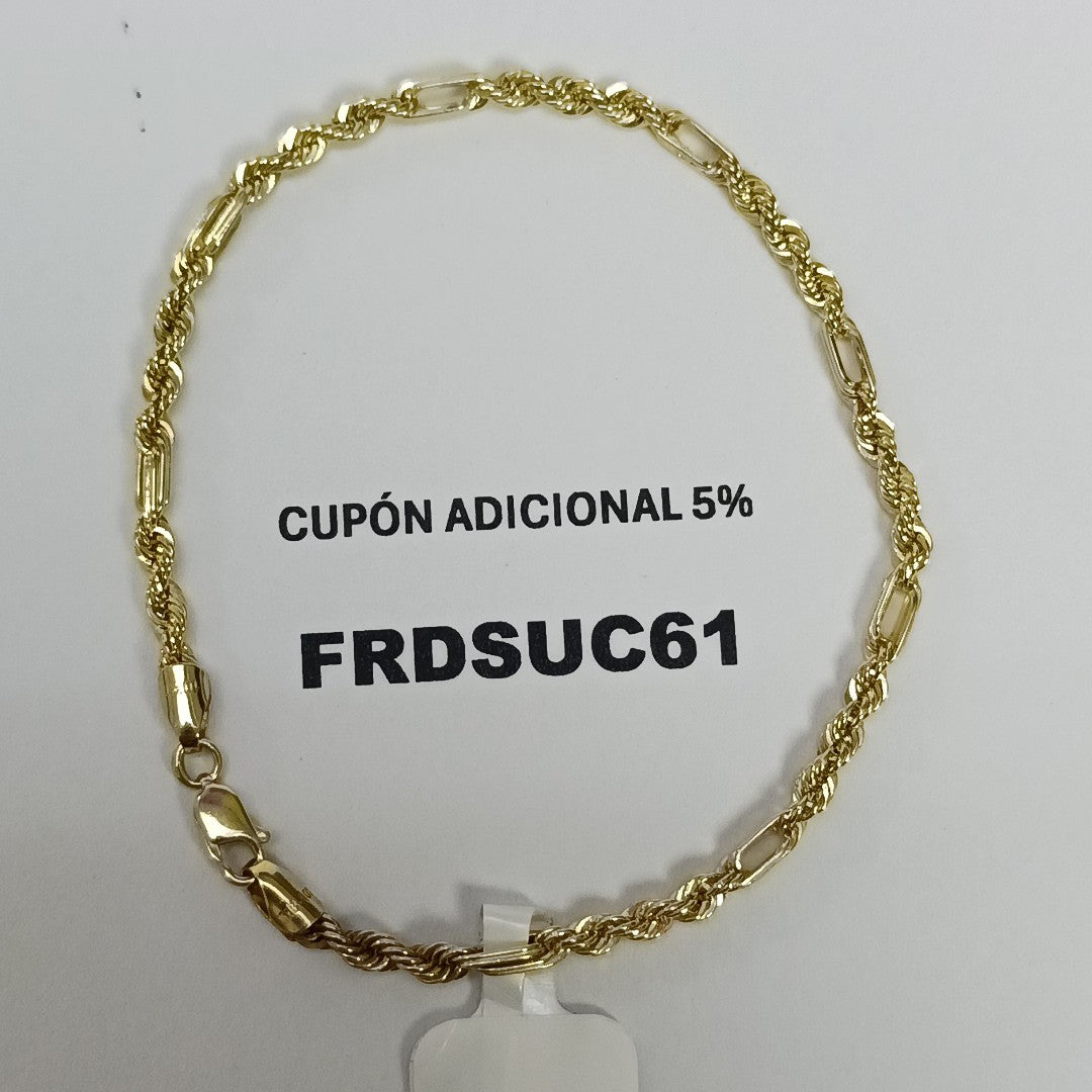 PULSERA ORO 10 K 2.2 GRMS (SEMINUEVO)