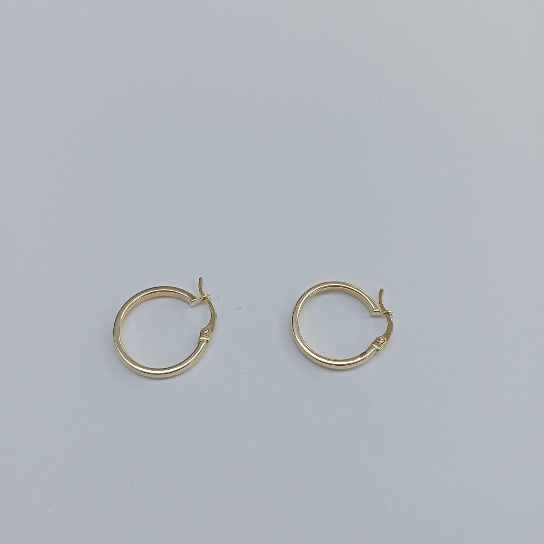 ARRACADAS PAR ORO 14 K 1,30 GRMS (SEMINUEVO)