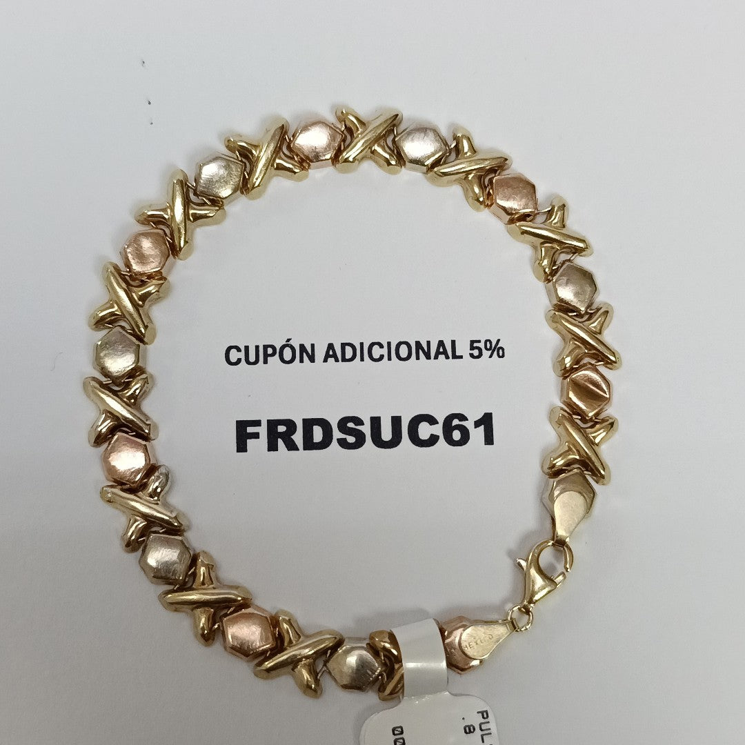 PULSERA ORO 10 K 8.8 GRMS (SEMINUEVO)