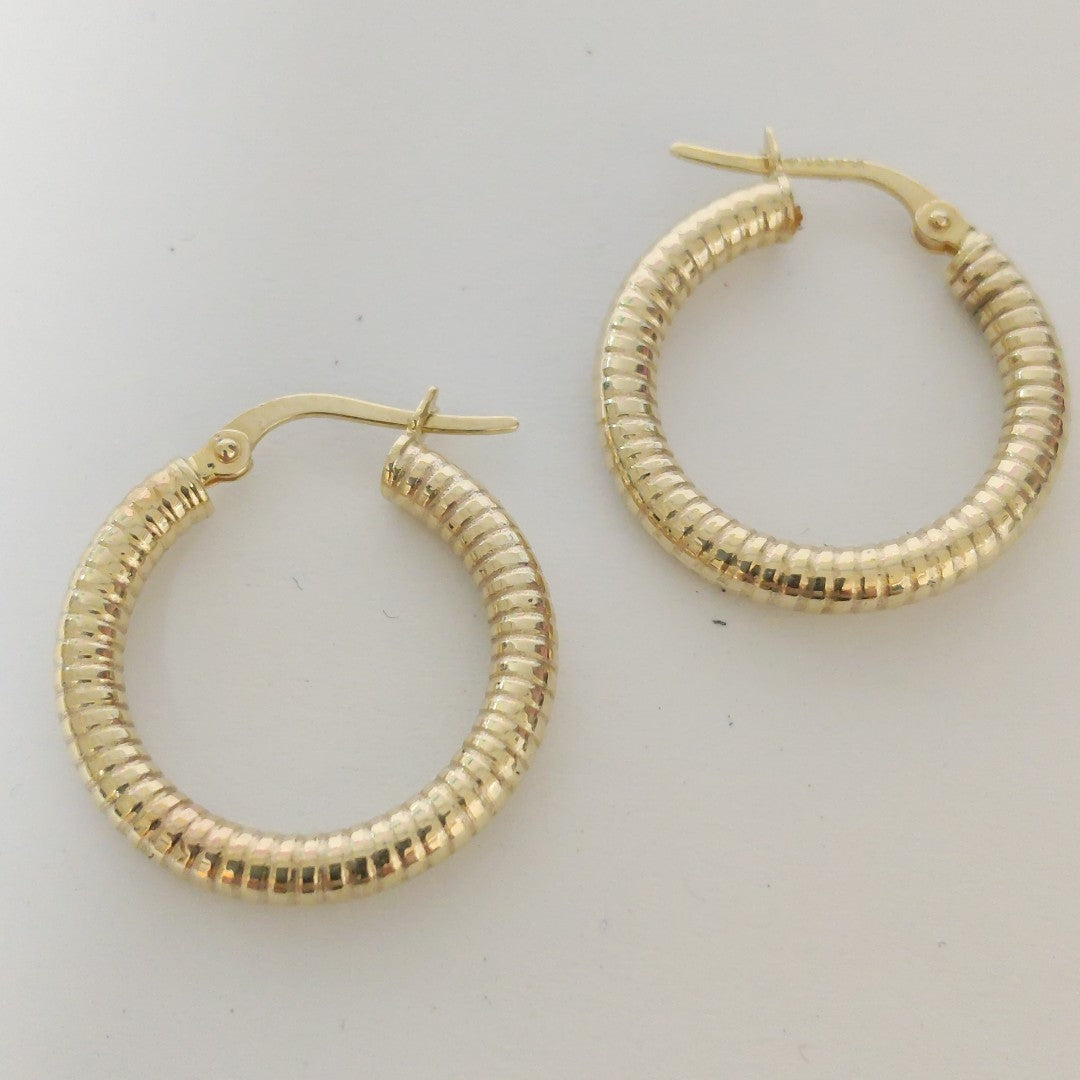 ARRACADAS PAR ORO 10 K 1,60 GRMS (SEMINUEVO)