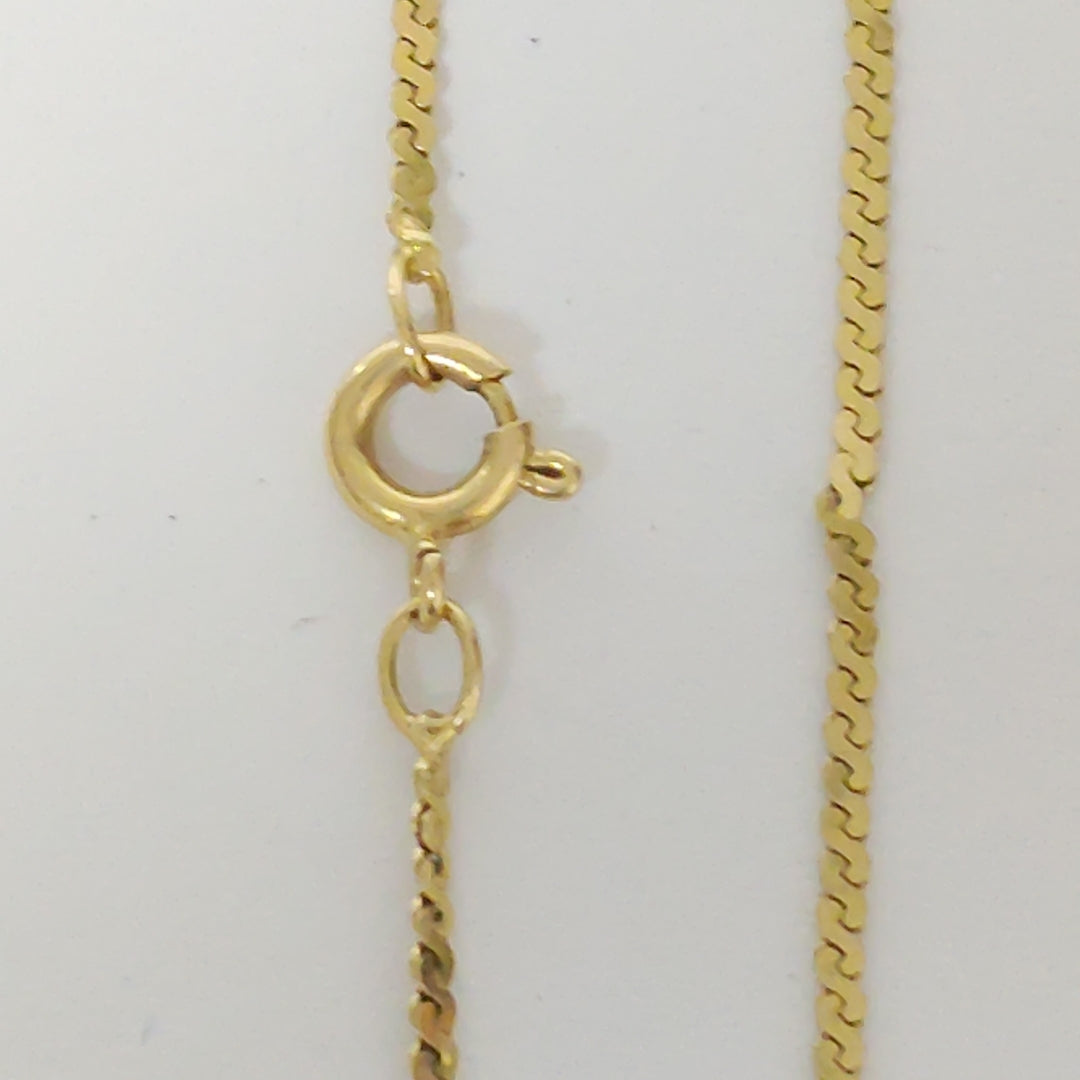 GARGANTILLA ORO 18 K 3.8 GRMS (SEMINUEVO)