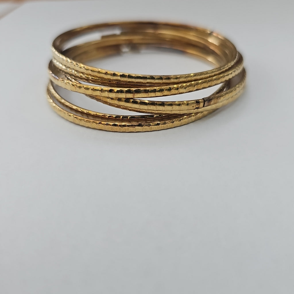 SEMANARIO DE PULSERAS ORO 10 K 21,10 GRMS (SEMINUEVO)