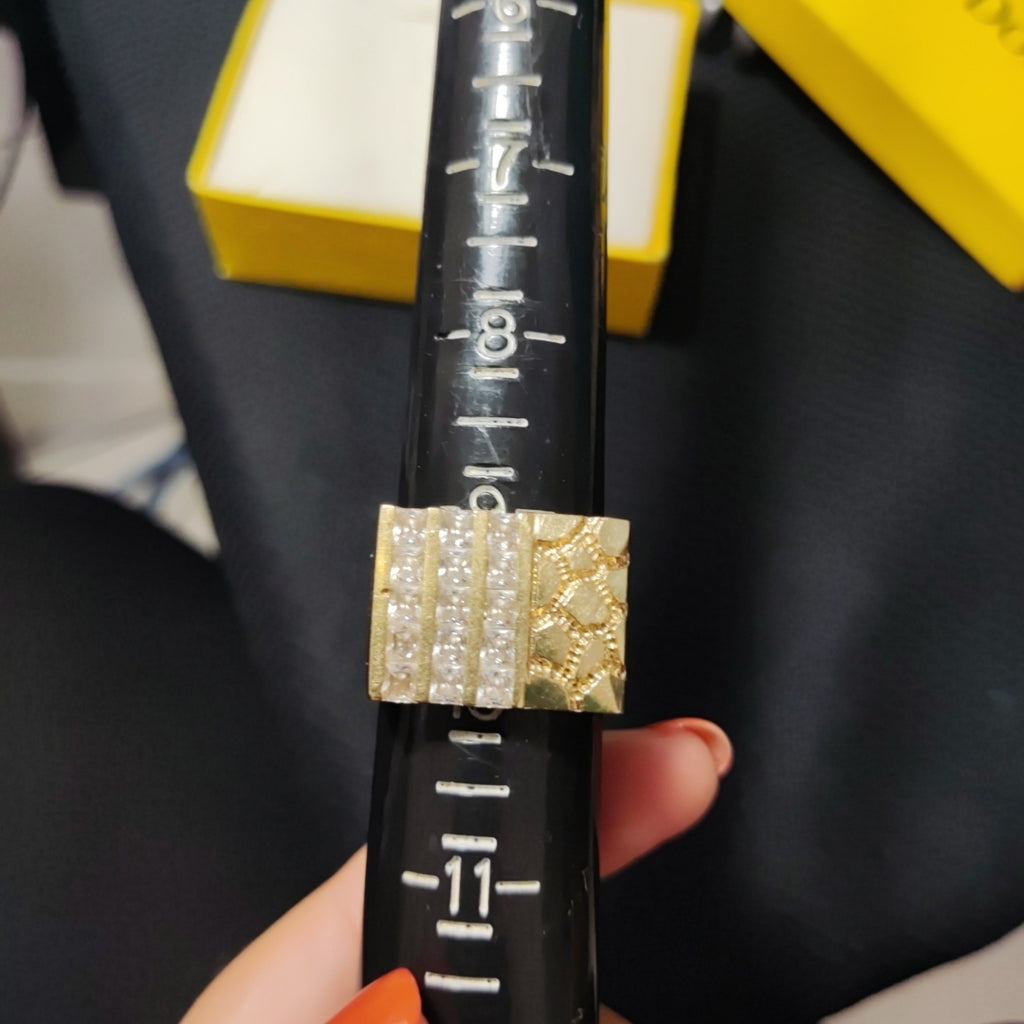 ANILLO ORO 10 K 10.5 GRMS (SEMINUEVO)