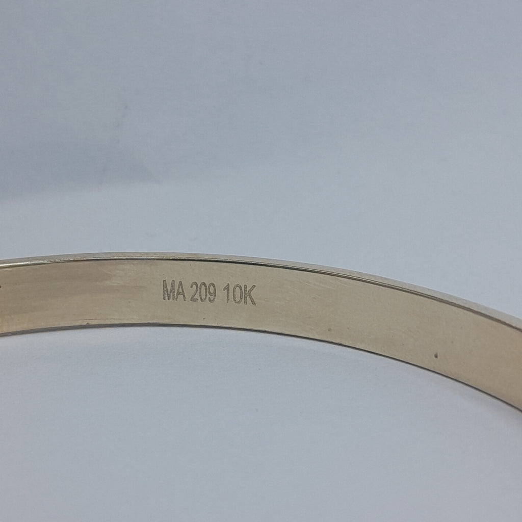 PULSERA RIGIDA ORO 10 K 4.4 GRMS (SEMINUEVO)