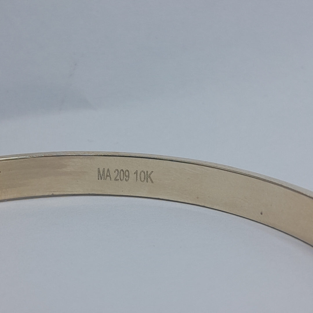 PULSERA RIGIDA ORO 10 K 4.4 GRMS (SEMINUEVO)