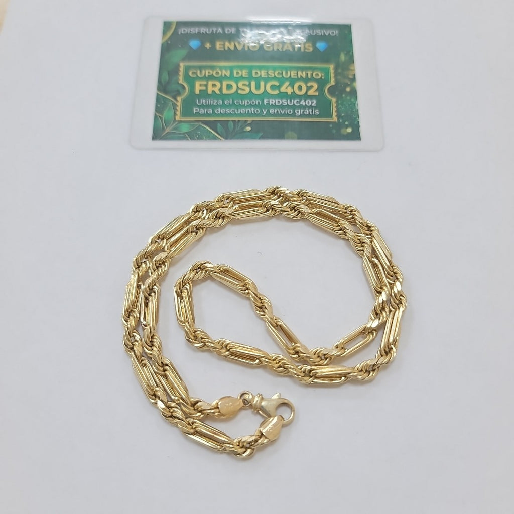 CADENA ORO 8 K 18.6 GRMS (SEMINUEVO)
