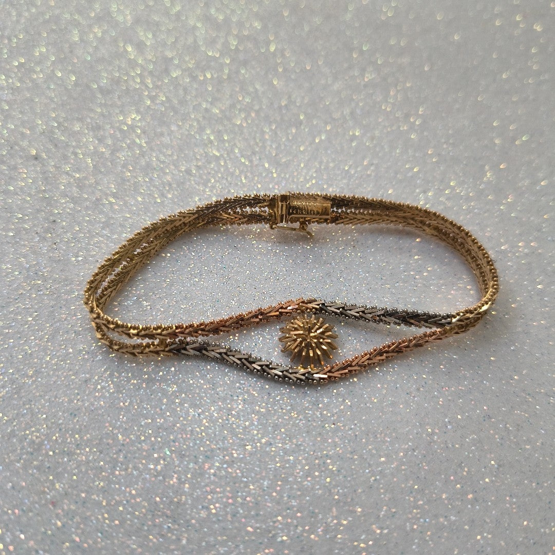 PULSERA ORO 14 K 11.8 GRMS (SEMINUEVO)