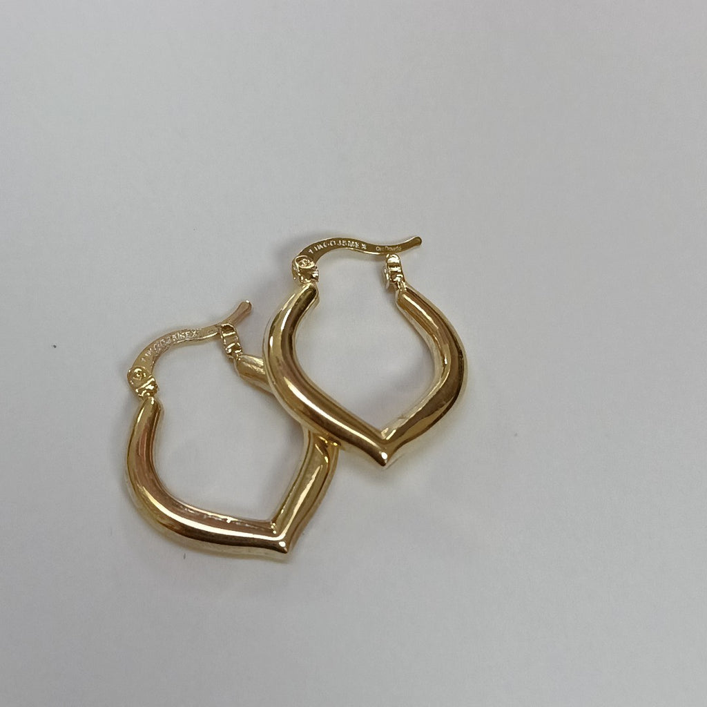 ARETES ARRACADAS 14K 2.2 GR (NUEVO)