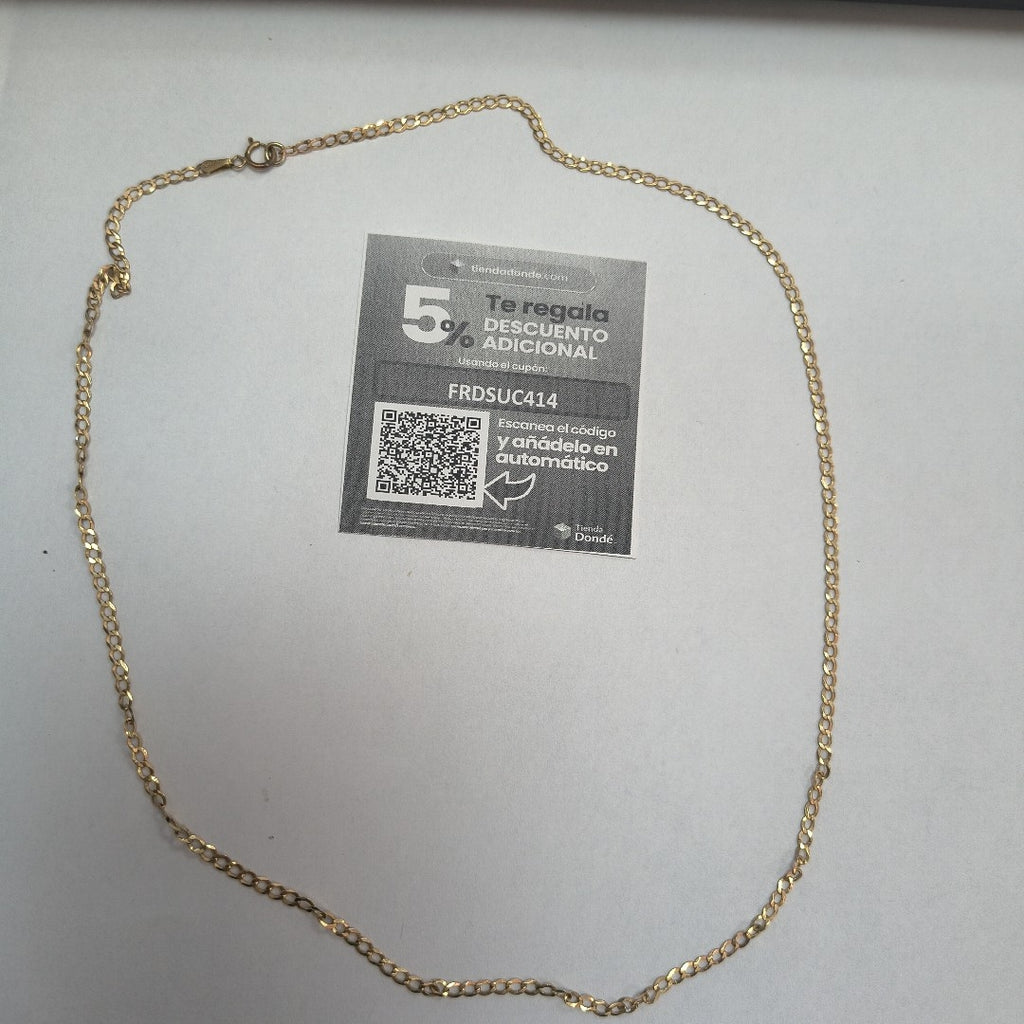 CADENA ORO 10 K 2.7 GRMS (SEMINUEVO)