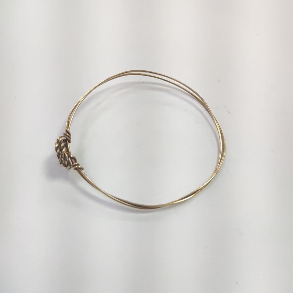 PULSERA RIGIDA ORO 14 K 5.2 GRMS (SEMINUEVO)