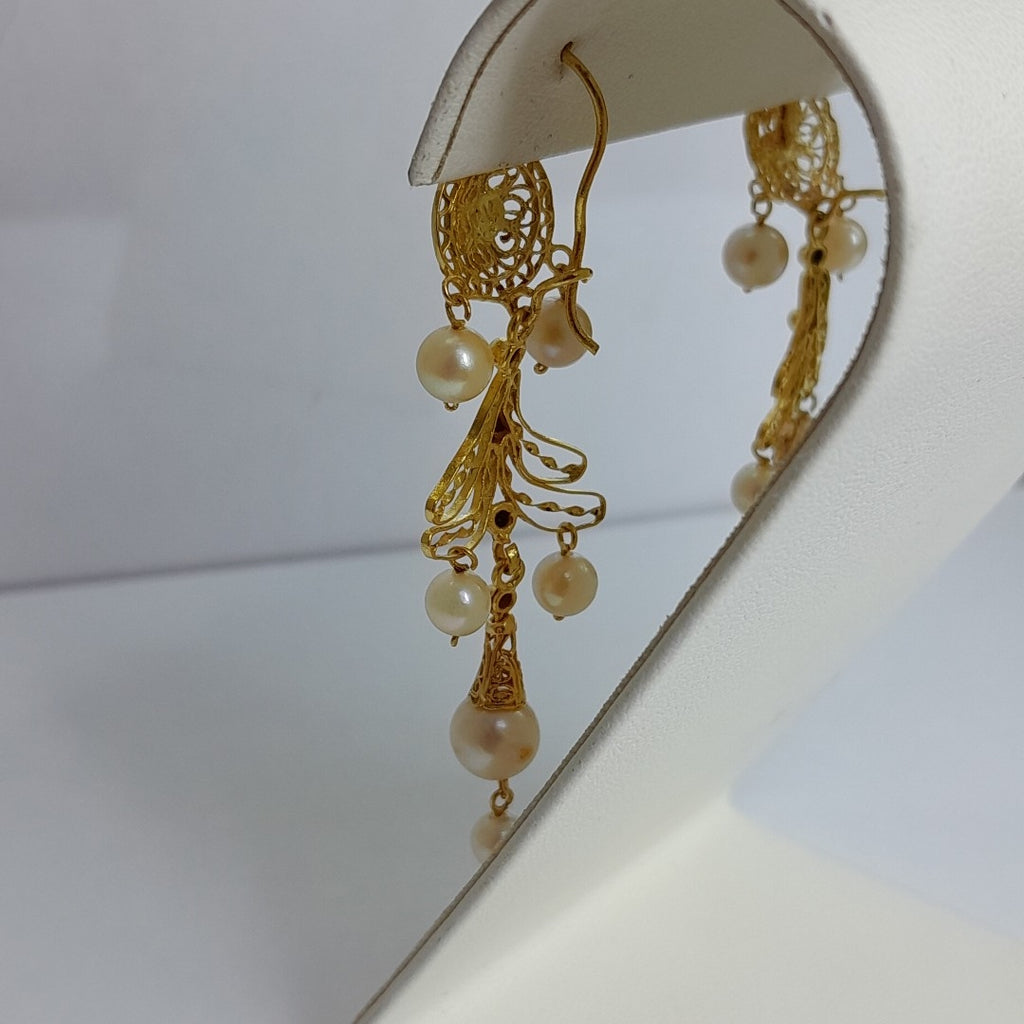 ARETES PAR ORO 8 K 5.4 GRMS (SEMINUEVO)
