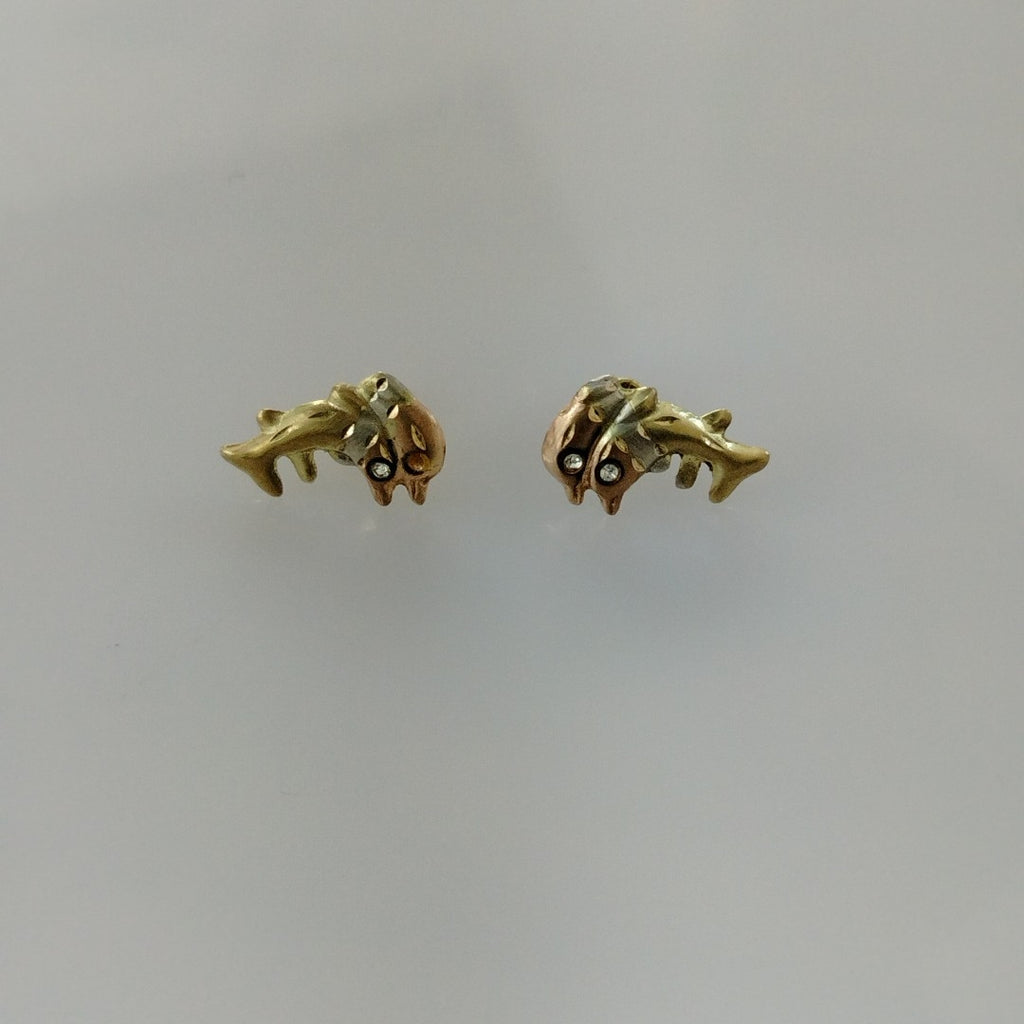 BROQUELES PAR ORO 10 K 0.4 GRMS (SEMINUEVO)
