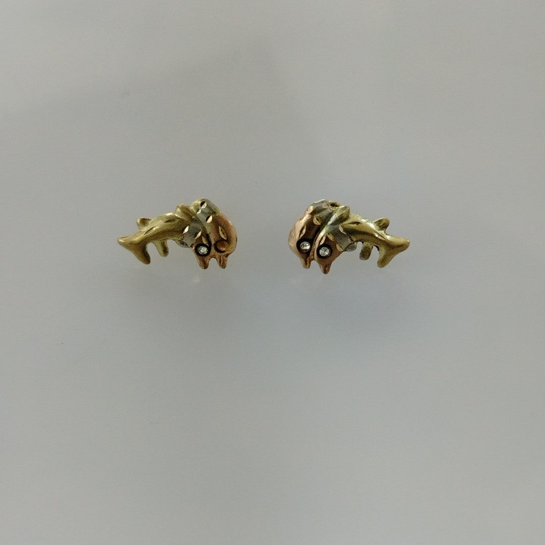 BROQUELES PAR ORO 10 K 0.4 GRMS (SEMINUEVO)