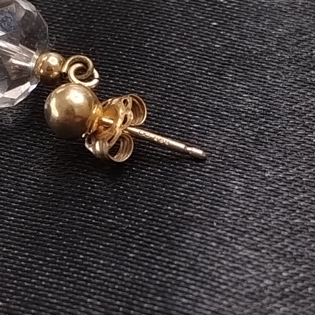 ARETES PAR ORO 14 K 4,00 GRMS (SEMINUEVO)