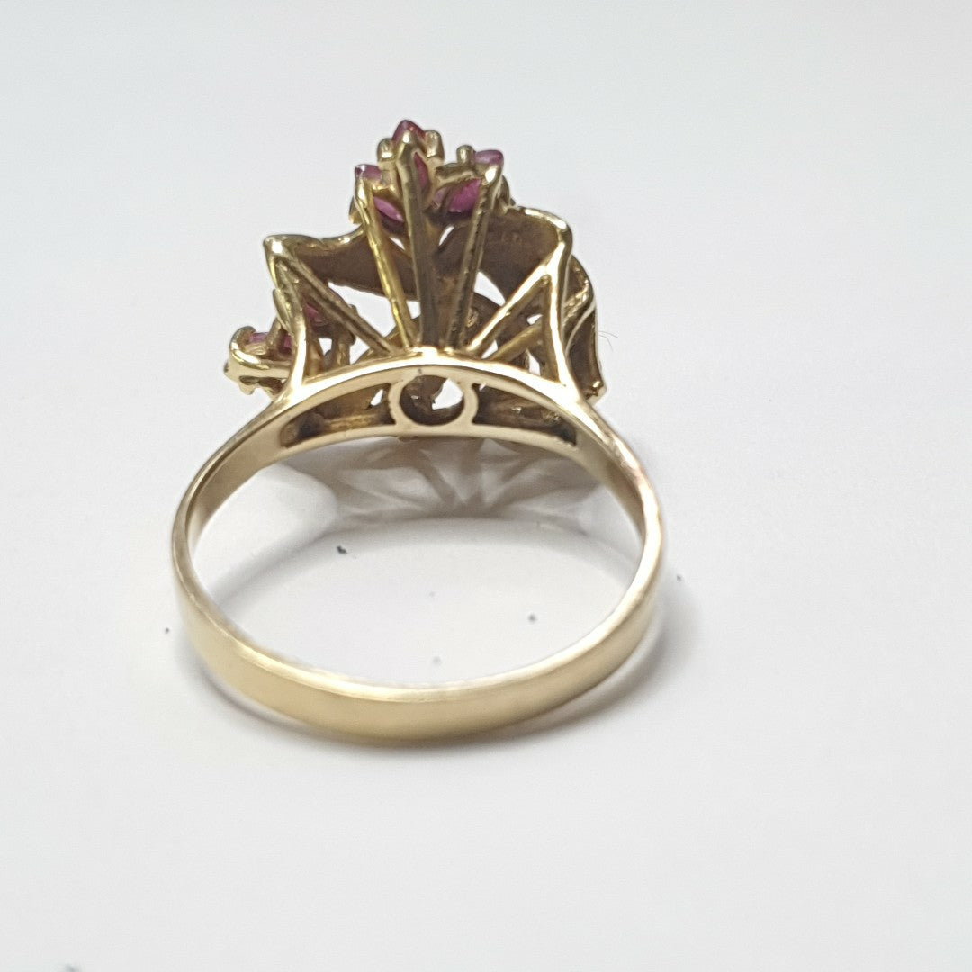 ANILLO ORO 14 K 4,40 GRMS (SEMINUEVO)