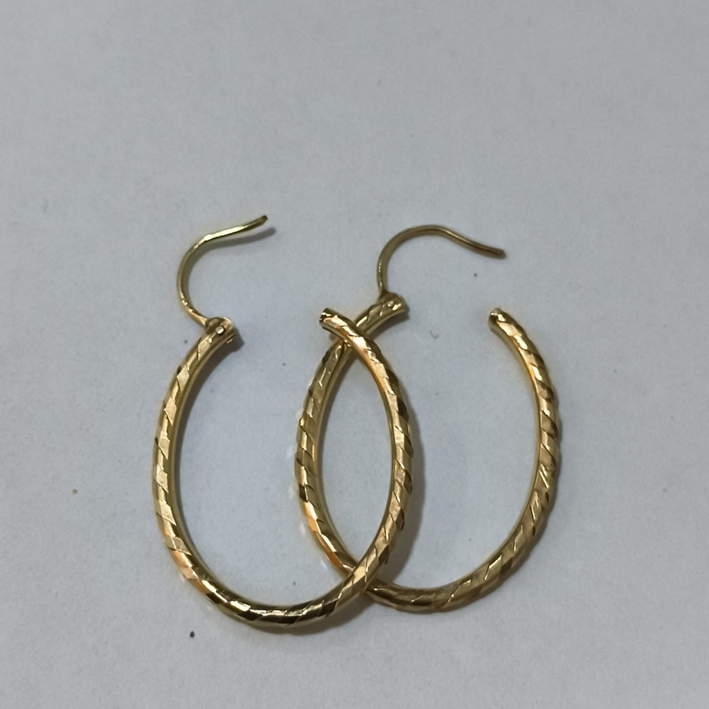 ARETES PAR ORO 14 K 2,60 GRMS (SEMINUEVO)