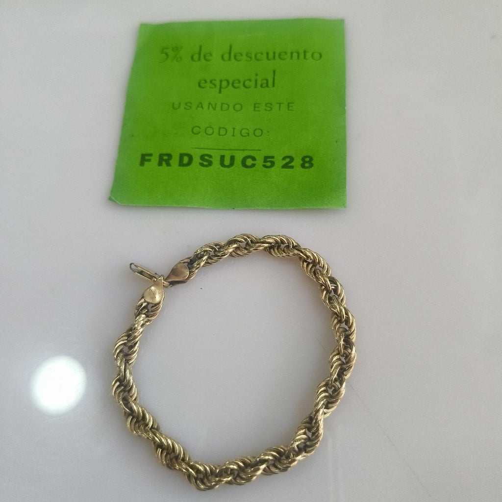 PULSERA ORO 14 K 10.6 GRMS (SEMINUEVO)