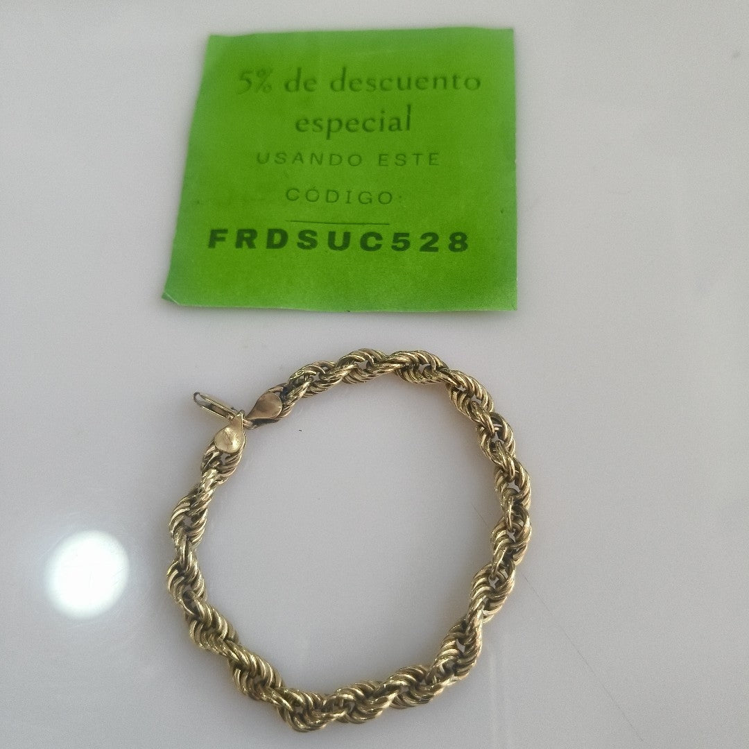 PULSERA ORO 14 K 10.6 GRMS (SEMINUEVO)
