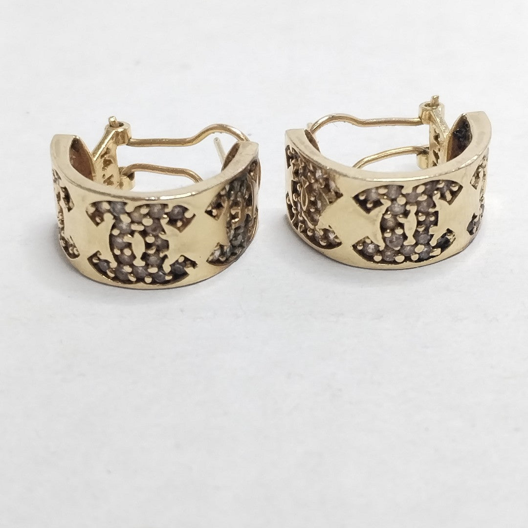 ARETES PAR ORO 14 K 9,60 GRMS (SEMINUEVO)