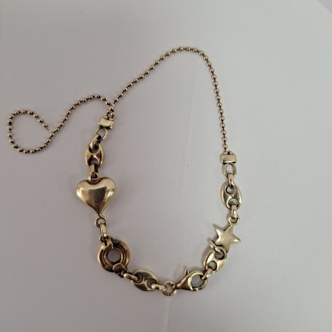 PULSERA ORO 10 K 8,50 GRMS (SEMINUEVO)
