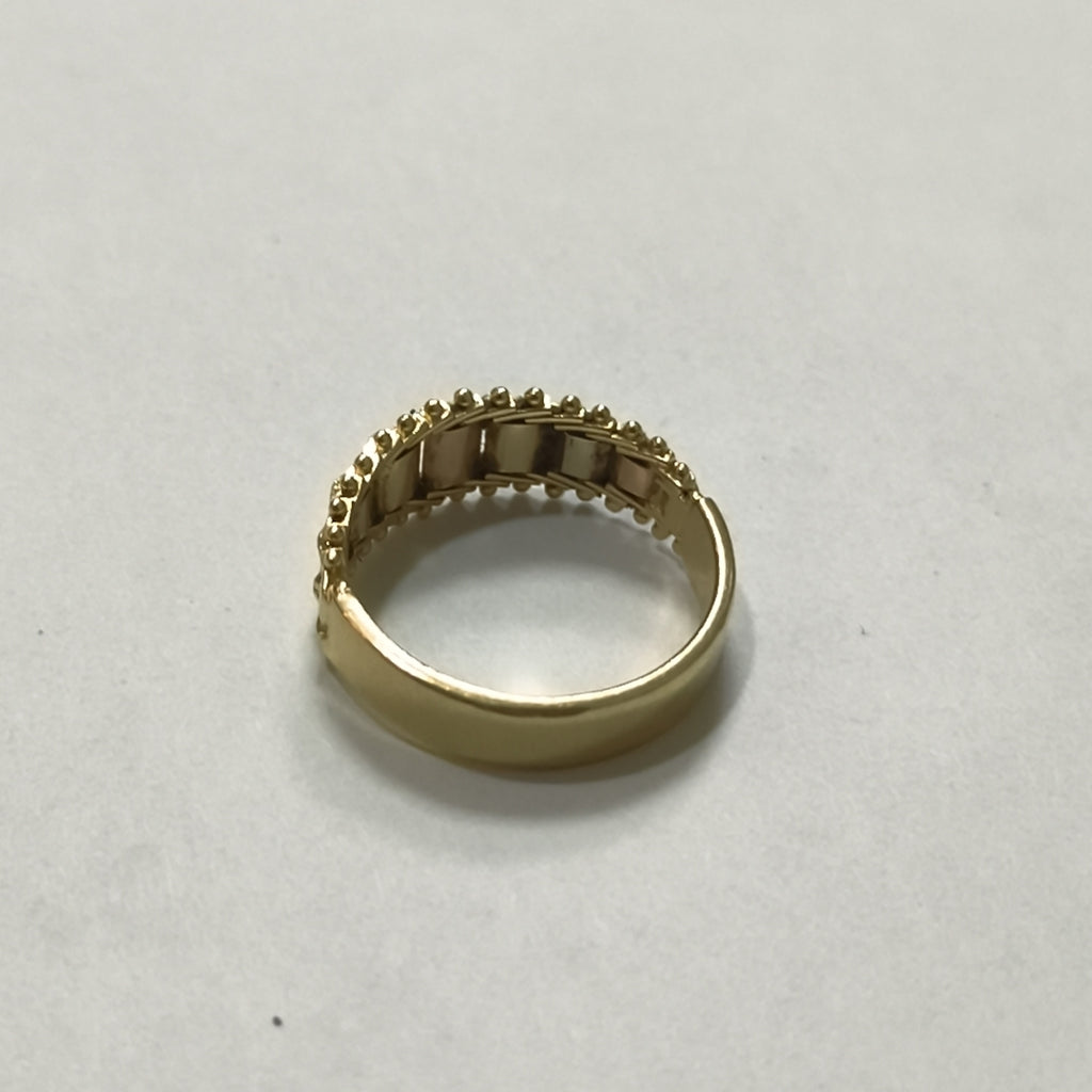 ANILLITO ORO COMBINADO 14 K 3,40 GRMS (SEMINUEVO)