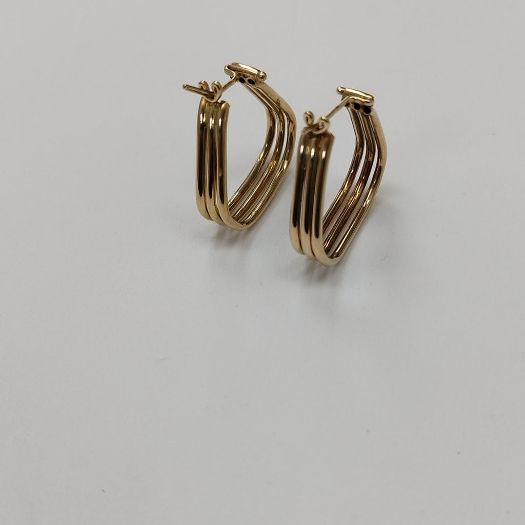 ARRACADAS PAR ORO 14 K 5 GRMS (SEMINUEVO)
