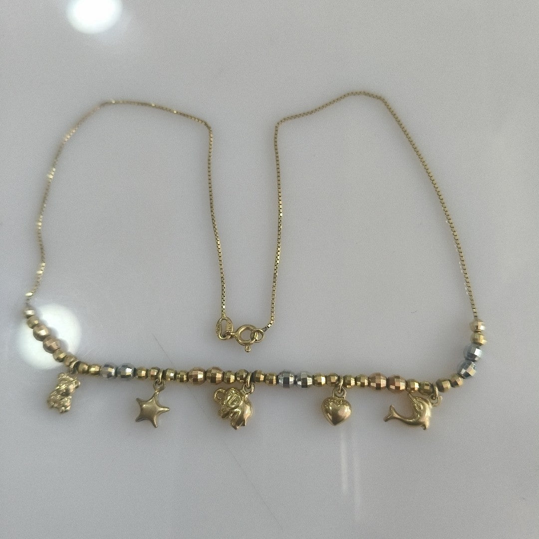COLLAR ORO 10 K 5.9 GRMS (SEMINUEVO)