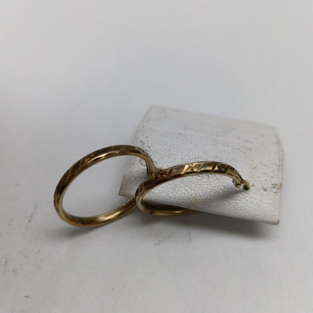 ARRACADAS PAR ORO 10 K 1.7 GRMS (SEMINUEVO)