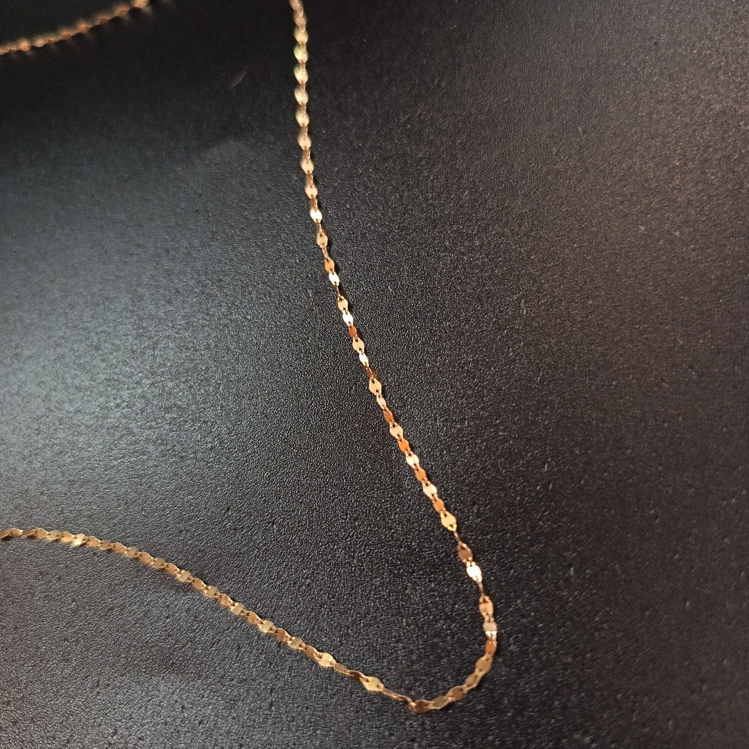 CADENA ORO 10 K 0,80 GRMS (SEMINUEVO)