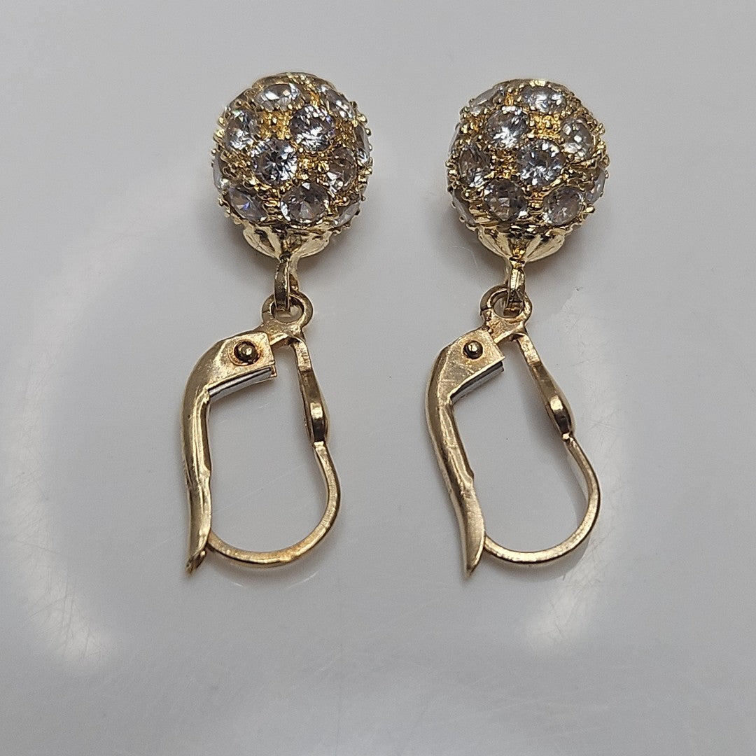 ARETES PAR ORO 14 K 4,80 GRMS (SEMINUEVO)