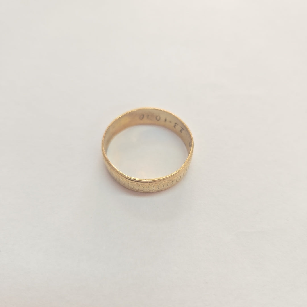 ARGOLLA ORO 8 K 1.9 GRMS (SEMINUEVO)