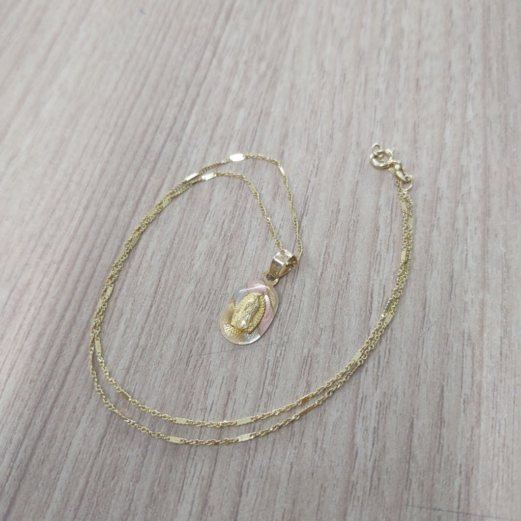 CADENA, DIJE ORO 10 K 1.6 GRMS (SEMINUEVO)