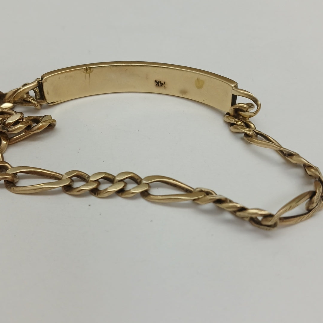 ESCLAVA ORO 14 K 18.8 GRMS (SEMINUEVO)