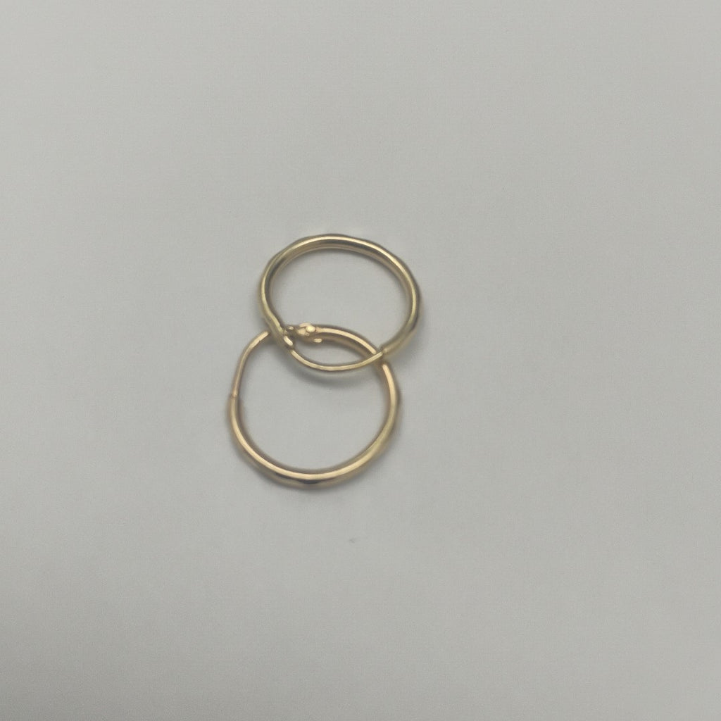 ARRACADAS PAR ORO 10 K 0.8 GRMS (SEMINUEVO)