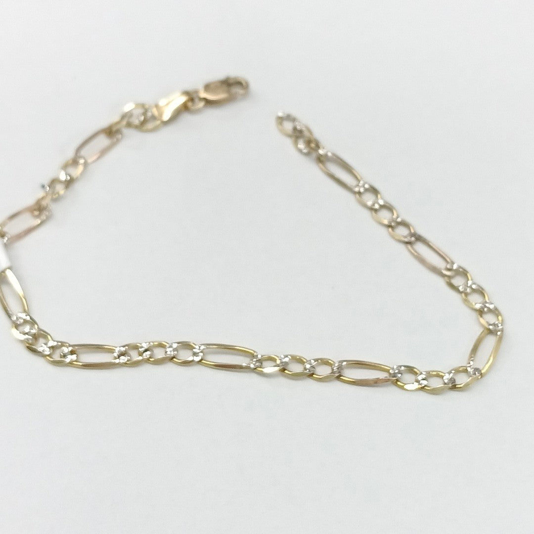 PULSERA ORO,RODIADO 10 K 2,50 GRMS (SEMINUEVO)