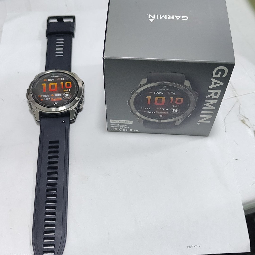 SMARTWATCH GARMIN FENIX 8 PRO AMOLED 51 MM GPS (SEMINUEVO)