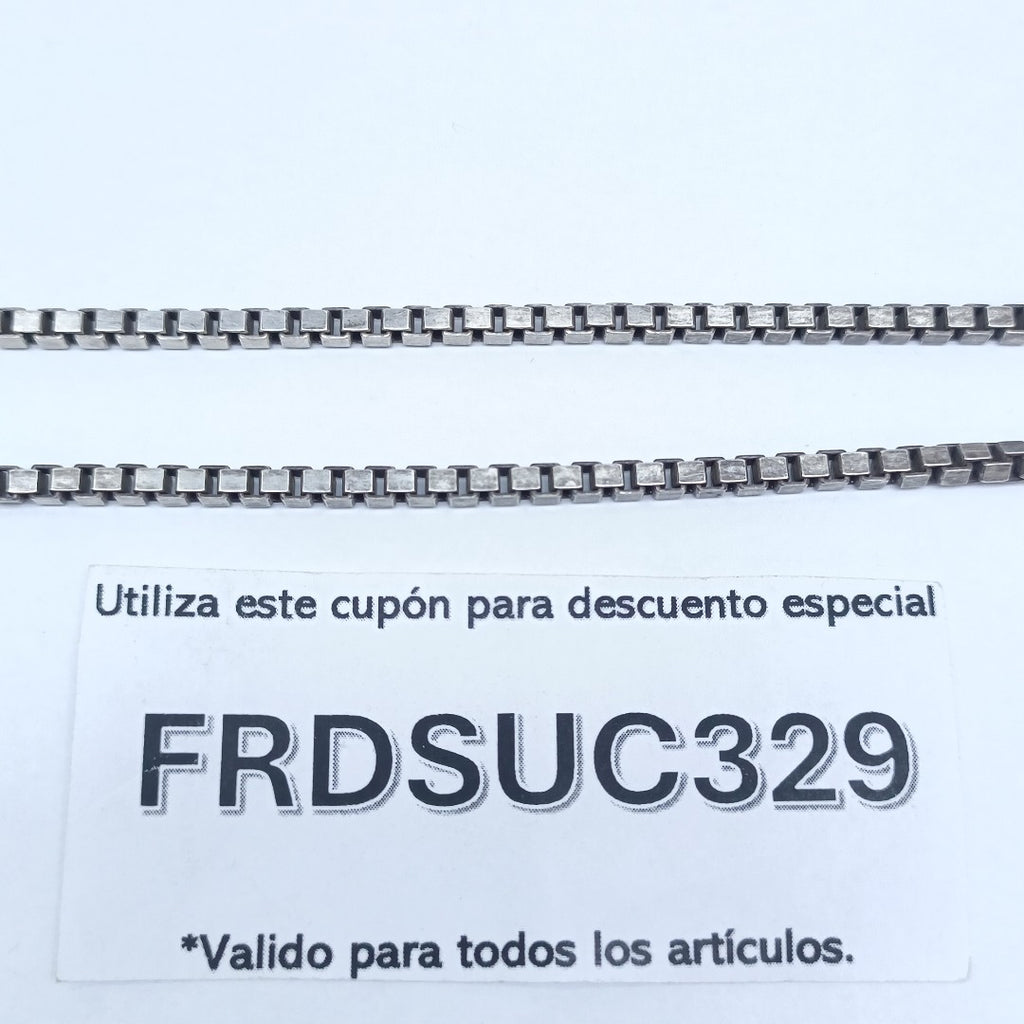CADENA PLATA 30.9 GRMS (SEMINUEVO)
