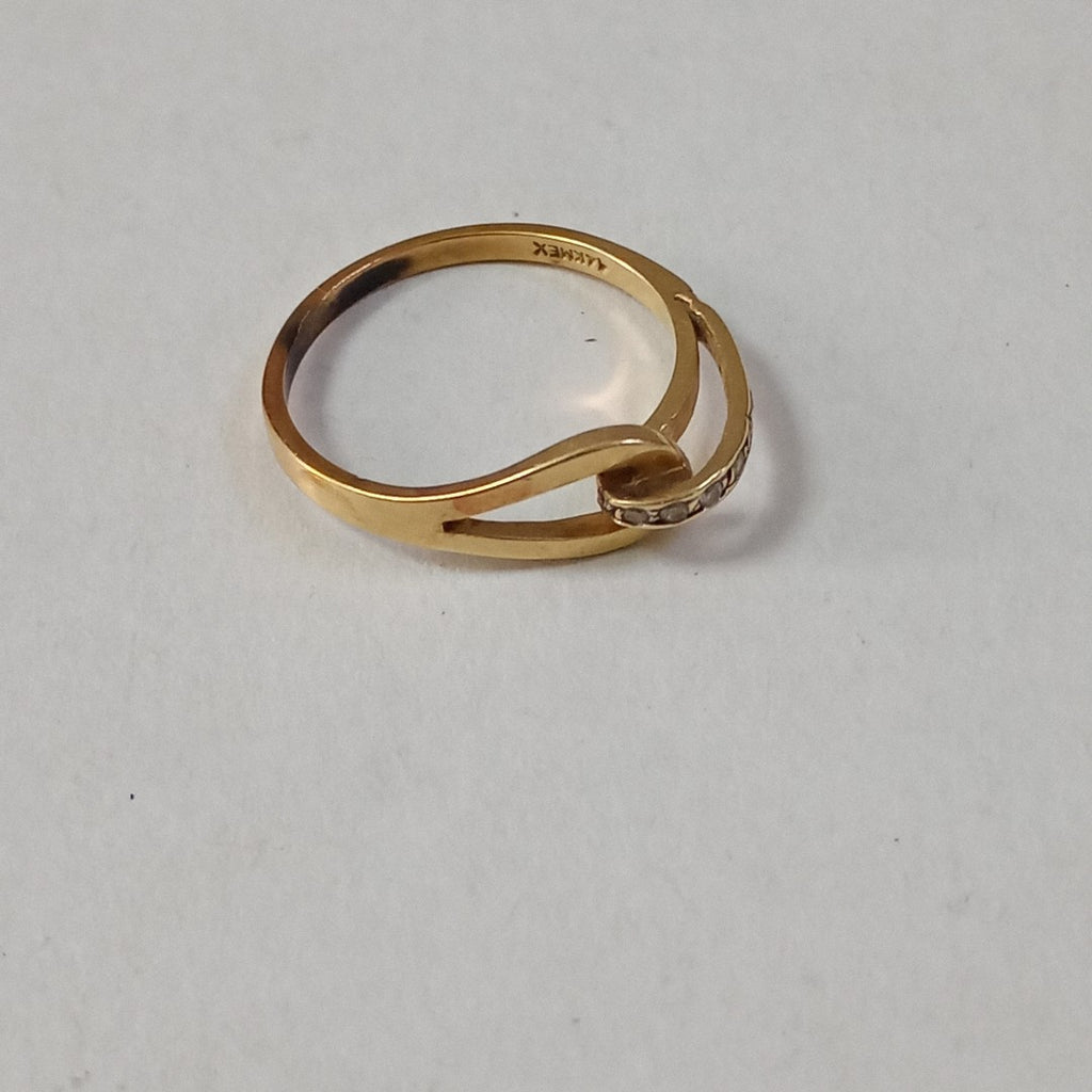 ANILLO ORO 14 K 2,20 GRMS (SEMINUEVO)