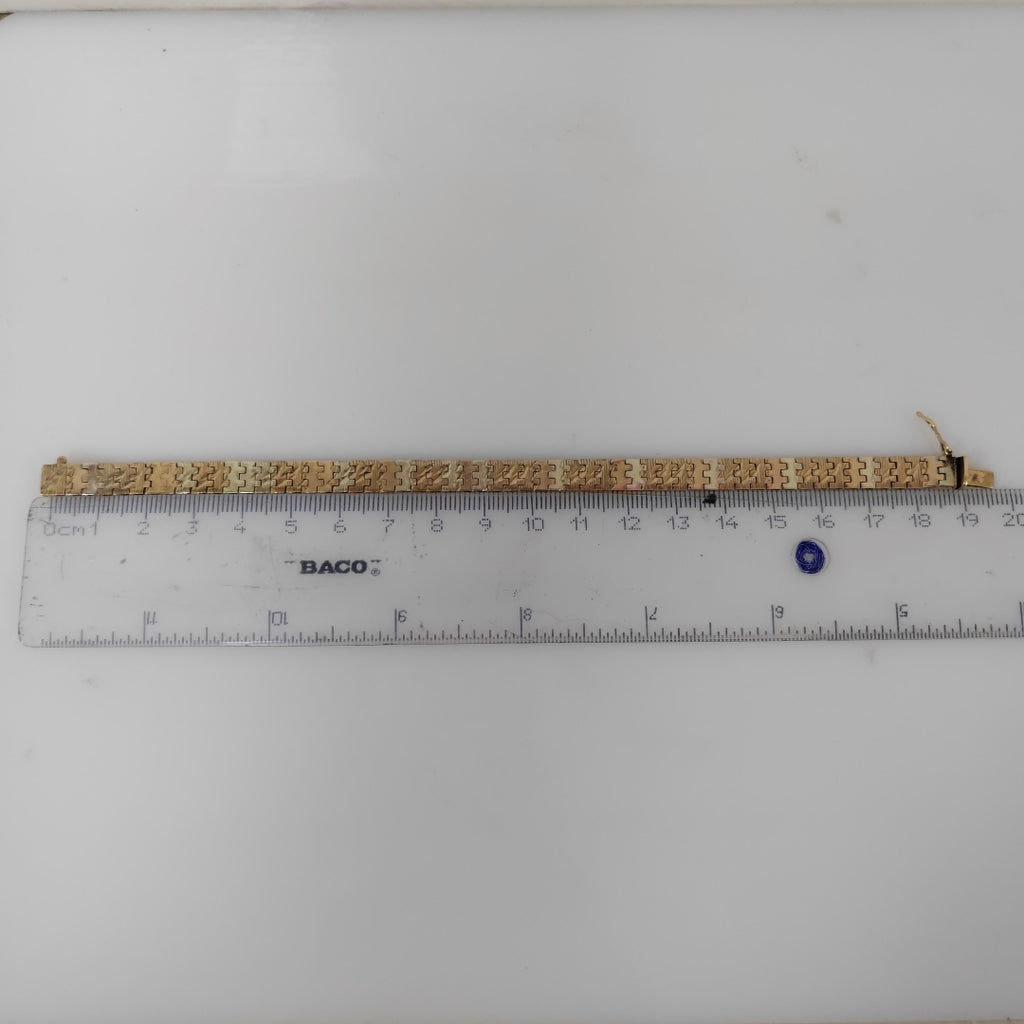 PULSERA ORO COMBINADO 8 K 10.8 GRMS (SEMINUEVO)