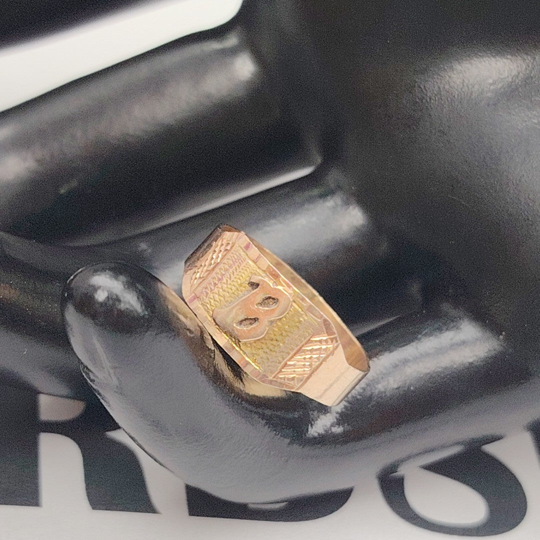 ANILLO ORO 10 K 1.1 GRMS (SEMINUEVO)